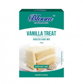 Bloom Vanilla Treat Eggless Cake Mix  Box  400 grams